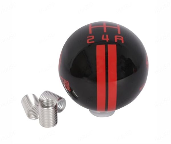 Get-Shelby Gear Knob (Black&Red) - Image 3